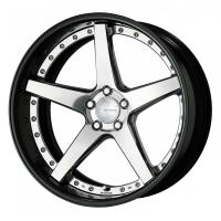 CVF 20 inch Buff finish / Black Alumite (custom) Center cap: standard
