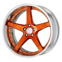CVF 20 inch Copper Clear (custom) / Buff Anodized (custom) Center cap: standard
