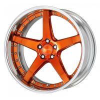 CVF 20 inch Copper Clear (custom) / Buff Anodized (custom) Center cap: Copper Clear