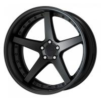 CVF 20 inch Matte Black /Matte Black  (custom) Center cap: Matte Black 