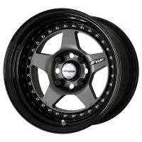 Work Meister CR01 - Disc: MGM (standard) / Rim: Matte Black Anodized (custom)