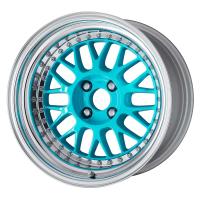 Meister M1 3P - Disc:  Energy Mint (Custom) Rim: Normal (Shape) / Buff Anodized (Standard)