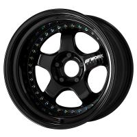 Work Meister S1 3P - Black (standard) / Black anodized (custom) / Titanium-coated Piercing Bolt (custom)