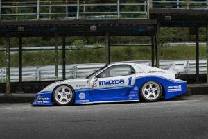 Work Meister S1 3P on Mazda RX-7