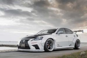 Work Meister S1 3P on Lexus ISF