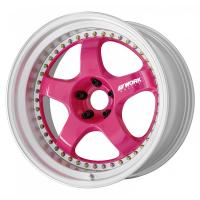 Work Meister S1 3P - Cassis Haze (Custom) / Brushed (custom) / Titanium-coated Piercing Bolt (custom)