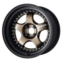 Work Meister S1 3P - Titanium Gold (standard) / Matte Black anodized (custom) 