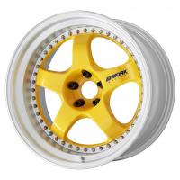 Work Meister S1 3P - Hornet Yellow (Custom) / Brushed (custom) / Titanium-coated Piercing Bolt (custom)