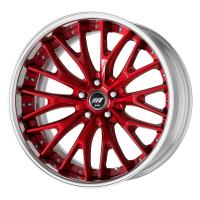 Work Zeast BSTX  Clear Red Brushed (Custom) / Buff Anodized (Standard)