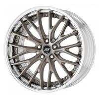 Work Zeast STX Disc: Deep / matte gray brushed (custom)  Rim: buff anodized (custom)