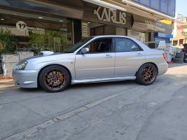 Subaru Impreza with Shigoku AMG (Armed Titanium)