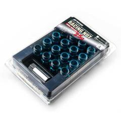 μπλε Μπουλόνια αλουμινίου WORK RS-R Type, ασφαλείας με ανοικτό άκρο 